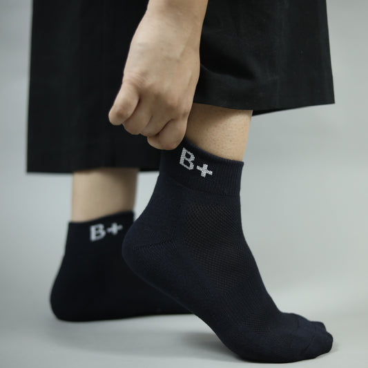 Bamboo Socks  - Ankle Length - Navy Blue