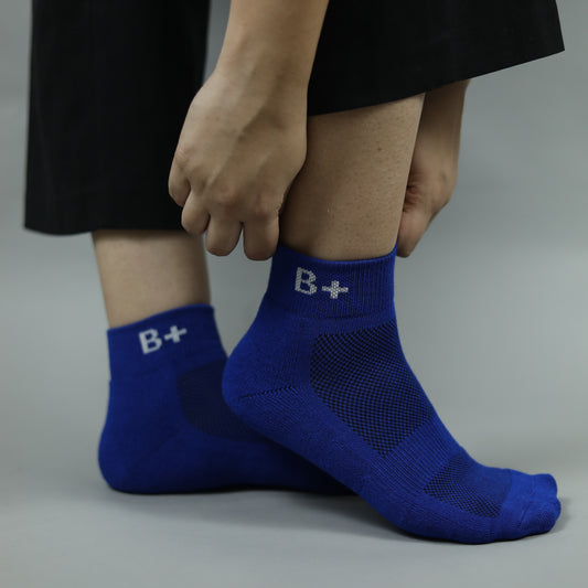 Bamboo Socks  - Ankle Length - Royal Blue