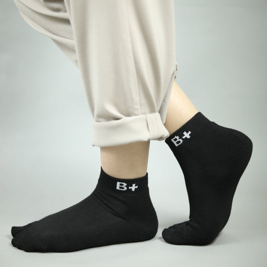 Bamboo Socks  - Thumb Socks - Black